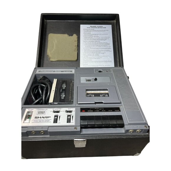 Vintage Sharp RD-680V Professional Series Cassette Recorder PlayerTested WORKING - Picture 1 of 16